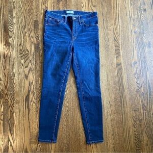 Madewell 9 inch high rise skinny jeans 31